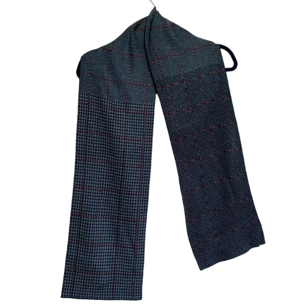 Pierre Cardin Plaid Scarf